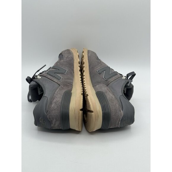 New Balance 574 ML574PKQ Men's Grey Beige Suede Size 9.5 - Picture 4 of 10